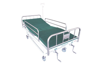 不銹鋼、噴塑混合型多功能護(hù)理床D221
